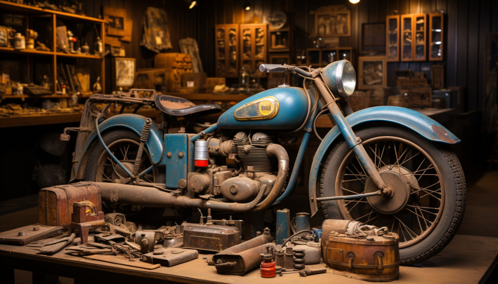 Le monde mystérieux des motos vintage